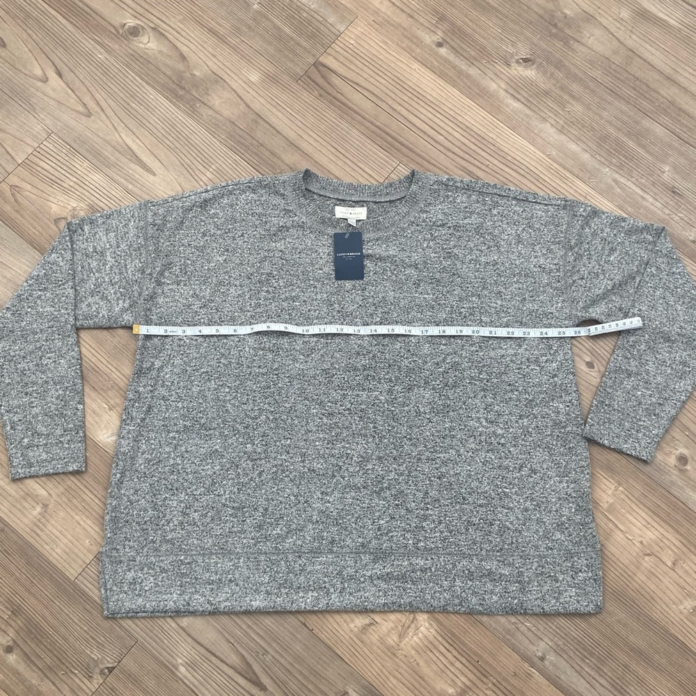 Lucky Brand Sweater NWT Gray